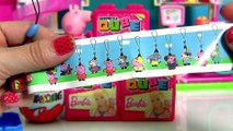 Cubo Surpresa da Boneca Barbie e Ovos de Páscoa Peppa Pig e Kinder Barbie Huevos Sorpresa