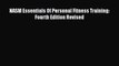 [PDF] NASM Essentials Of Personal Fitness Training: Fourth Edition Revised [Download] Full