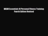 [PDF] NASM Essentials Of Personal Fitness Training: Fourth Edition Revised [Download] Full