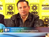 PRESENTA PRD PROYECTO DE CONVENIO INTERISTITUCIONAL