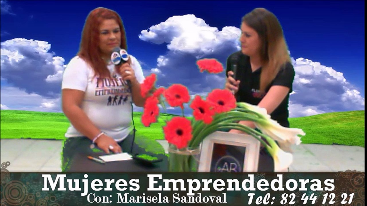 Alejandra y Flor de Gardenia en Mujeres emprendedoras con Marisela Sandoval