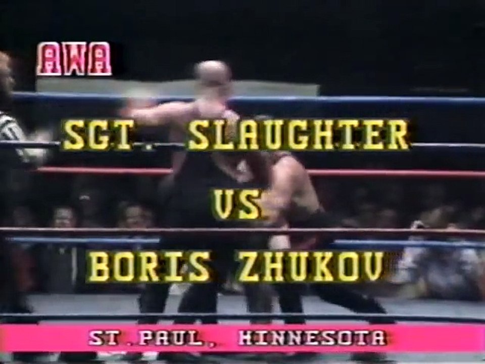 Sgt. Slaughter vs Boris Zukhov and Chris Markoff
