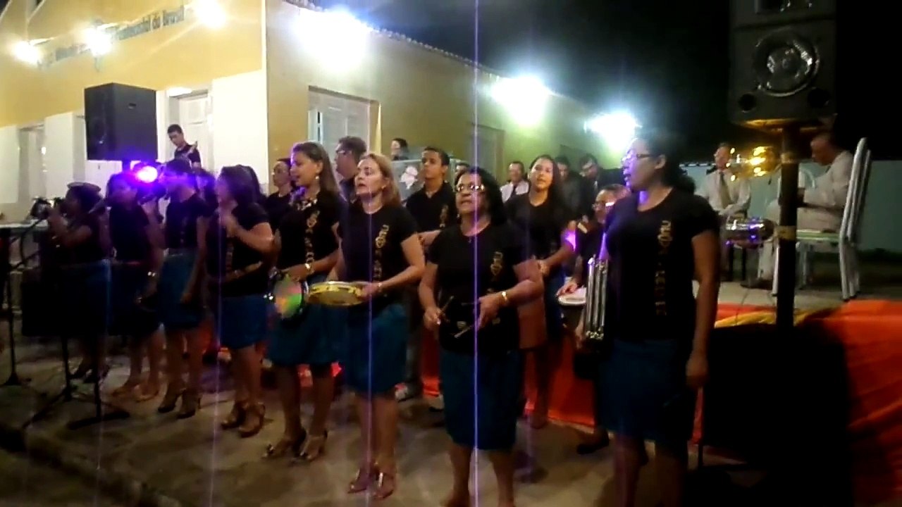 A Ele a Glória   Banda Jeová Shammah no 44º Aniversário da MEPB de Jardim do Seridó RN