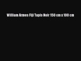William Armes Fiji Tapis Noir 150 cm x 100 cm