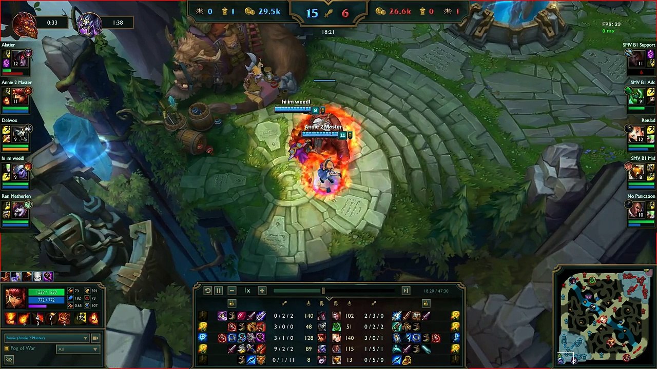 Pre-Season 6 // Annie Mid Lane [LoL] [League of Legends]