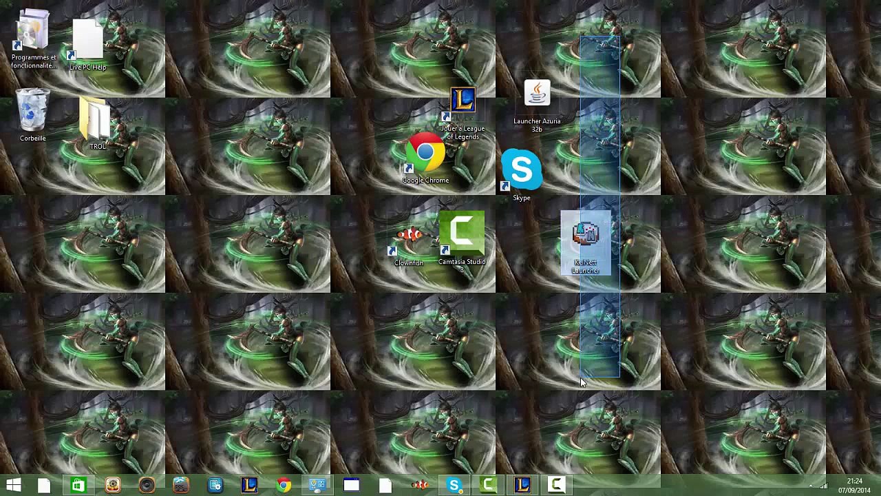 Premier vidéo x)