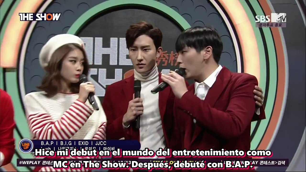 [ESP] 151201 B.A.P Youngjae y Himchan MC Especiales - MTV The Show
