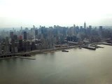 Panoramicas helicoptero desde hudson river @ new york