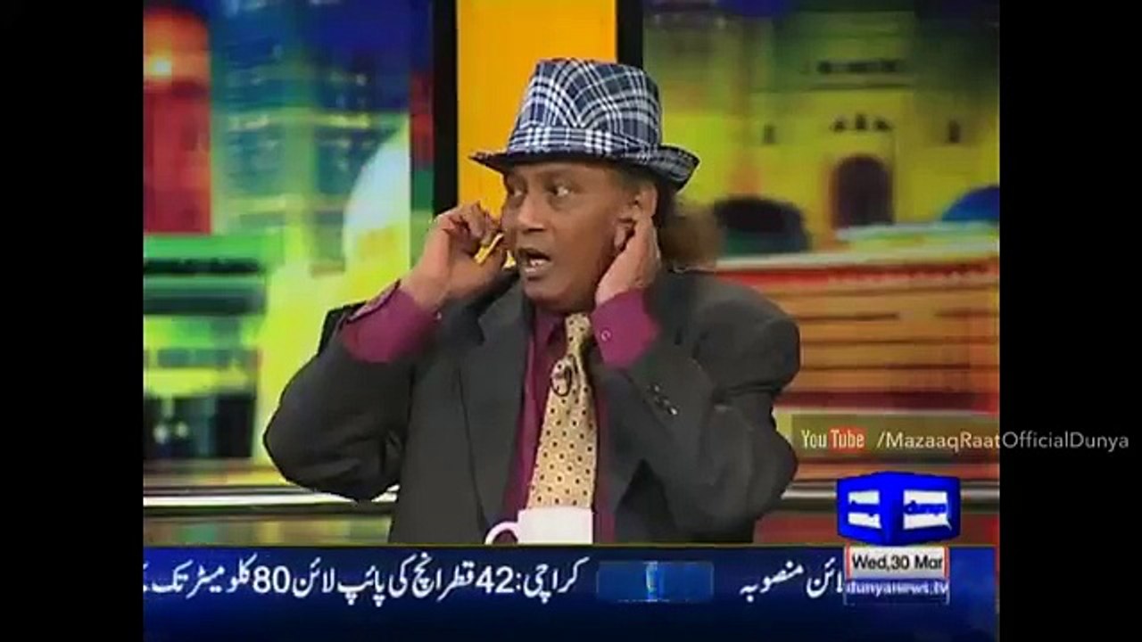 Mazaaq Raat 30 March 2016 - Vasay Chaudhry With John Ibrahim