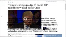 Trump rescinds pledge to back Republican nominee