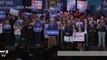 Hillary Clinton takes aim at Sanders and Trump in NYC rally