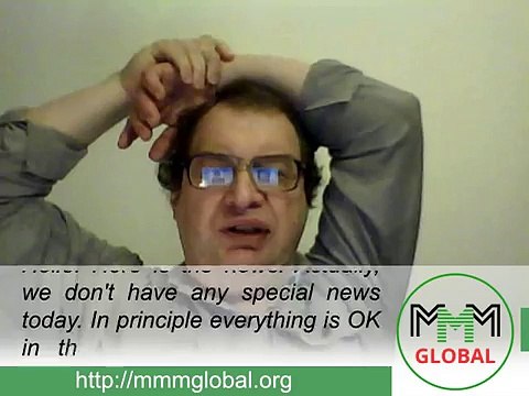 MMM Global, weekly news from Sergey Mavrodi