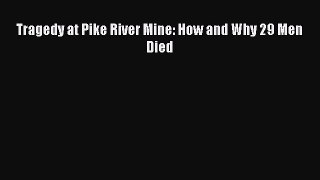 Download Tragedy at Pike River Mine: How and Why 29 Men Died Ebook Online