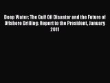 Download Deep Water: The Gulf Oil Disaster and the Future of Offshore Drilling: Report to the
