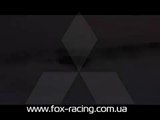Mitsubishi EVO 9 snow drift UKRAINE www.fox-racing.com.ua