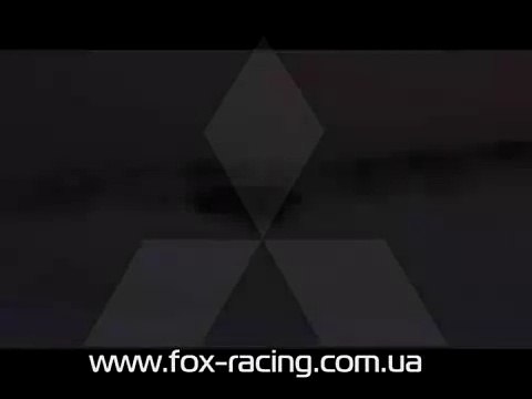 Mitsubishi EVO 9 snow drift UKRAINE fox-racing.com.ua