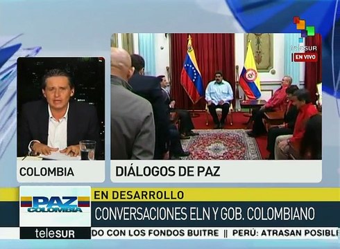 Colombianos saludan inicio de conversaciones entre gob. y ELN