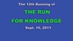 Run For Knowledge