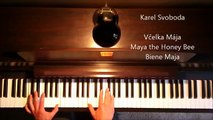 Včelka Mája | Biene Maja | Maya the Bee   PIANO SHEETS