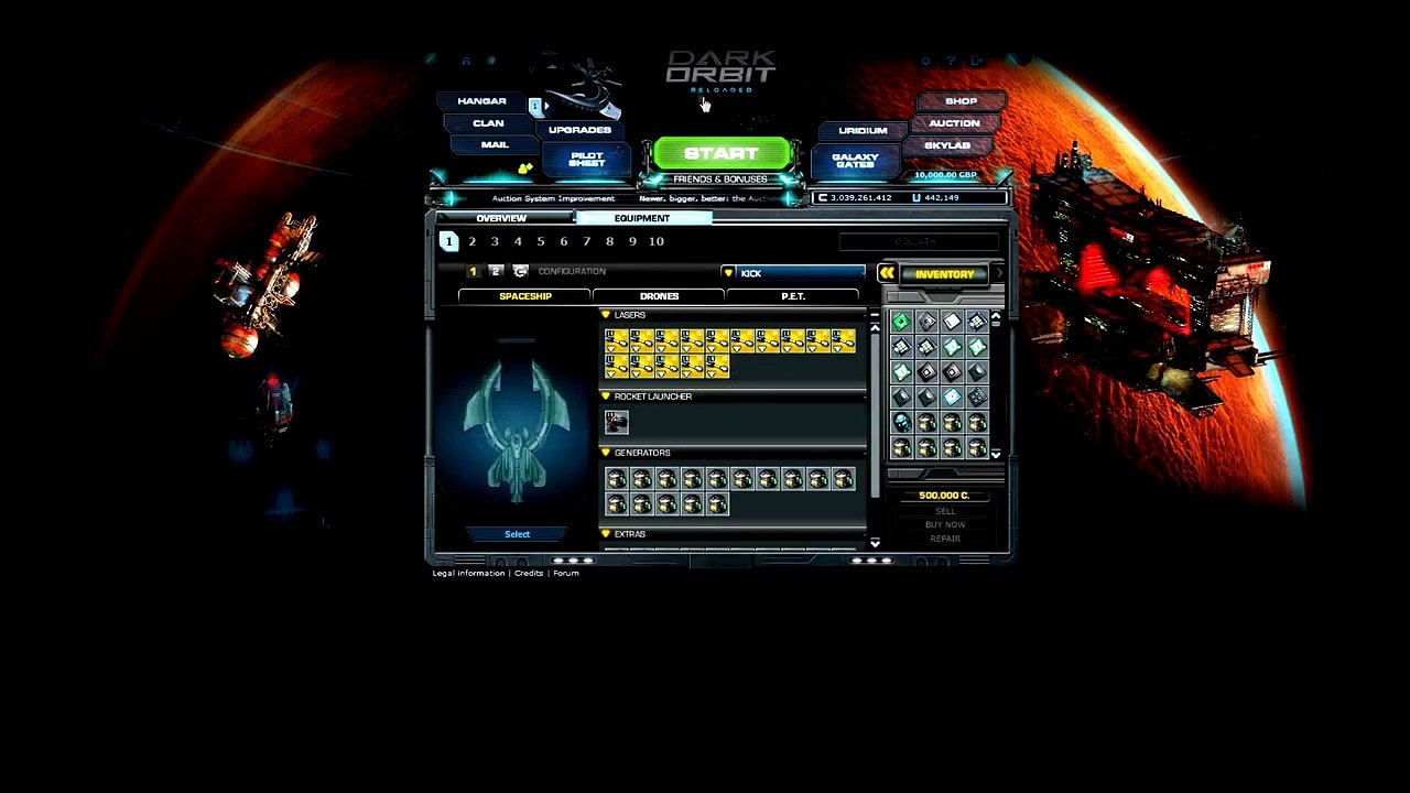 Buy Sell Accounts - Darkorbit Account for sell never be baned(1)