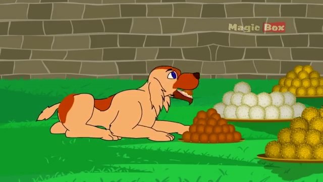 Elephant And Dog - Jataka Tales In English - Animation - Cartoon Stories For Kids