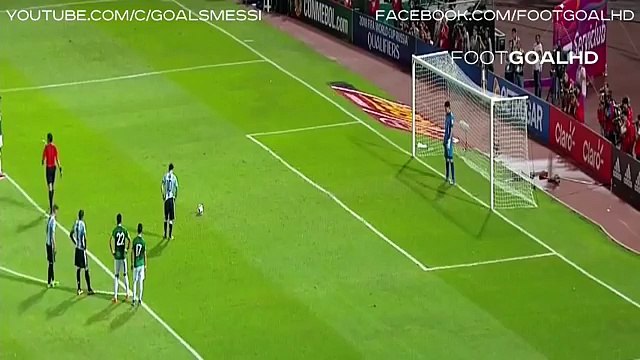 Lionel Messi Goal - Argentina vs Bolivia 2-0 / 30-3-2016 [WC Qualification]