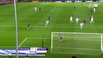 Messi's first El Clasico hat-trick