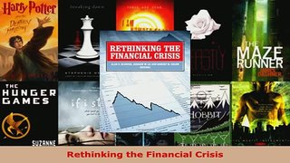 PDF  Rethinking the Financial Crisis Free Books