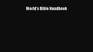 Download World's Bible Handbook Ebook Online