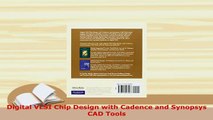 Download  Digital VLSI Chip Design with Cadence and Synopsys CAD Tools PDF Online