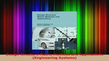 Download  Design Structure Matrix Methods and Applications Engineering Systems Read Online