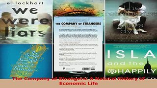Download  The Company of Strangers A Natural History of Economic Life  EBook
