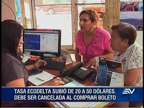 Tarifa pasajes aéreos