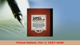 Download  Prince Valiant Vol 1 19371938 Free Books