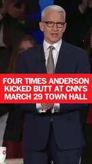 Four times Anderson Cooper kicked butt at CNN's town hall