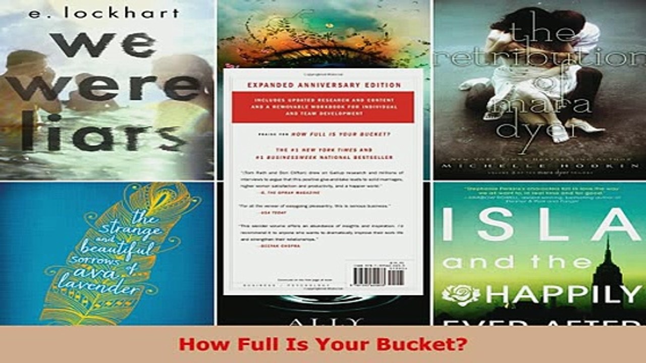 PDF  How Full Is Your Bucket  EBook
