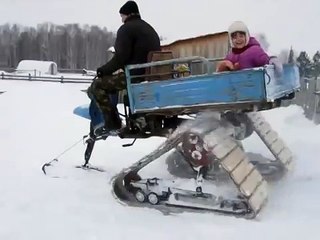 Снегоход своими руками