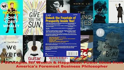 Download  7 Strategies for Wealth  Happiness Power Ideas from Americas Foremost Business  EBook