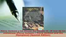 Download  Percy Jackson y los Dioses del Olimpo II  El mar de los monstruos Percy Jackson  Percy Read Online