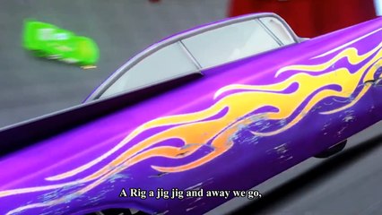 Spiderman vs Hulk Kids Songs ♪ Rig a jig jig ♪ Ramone Epic McQueen [HD]