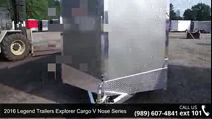 2016 Legend Trailers Explorer Cargo V Nose Series 7X18EVT...