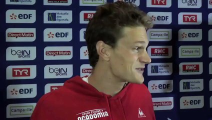 Natation - ChF (H) - 200m NL : Agnel «Tout le monde m'a vu deuxième !»