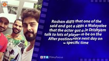 Story Behind Roshan Basheer's Selfie With Virat Kohli - Filmyfocus.com