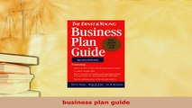 PDF  The Ernst  Young Business Plan Guide Download Online