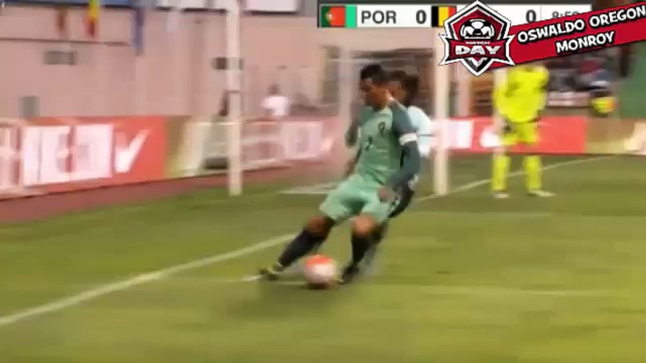 Cristiano Ronaldo Nutmeg and Skills Portugal vs Belgium 2016 HD