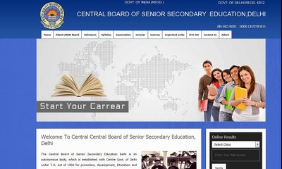 Indian central board of senior secondary education website got hacked by hunter umar
