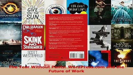 PDF  The Year Without Pants WordPresscom and the Future of Work  EBook