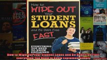 How to Wipe Out Your Student Loans and Be Debt Free Fast Everything You Need to Know