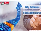 Why Outsource Financial research and analysis services