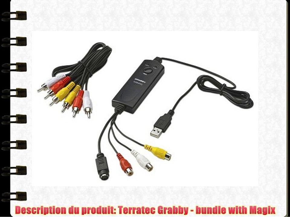 Terratec - Magix - Grabby Acquisition vidéo logicielle USB